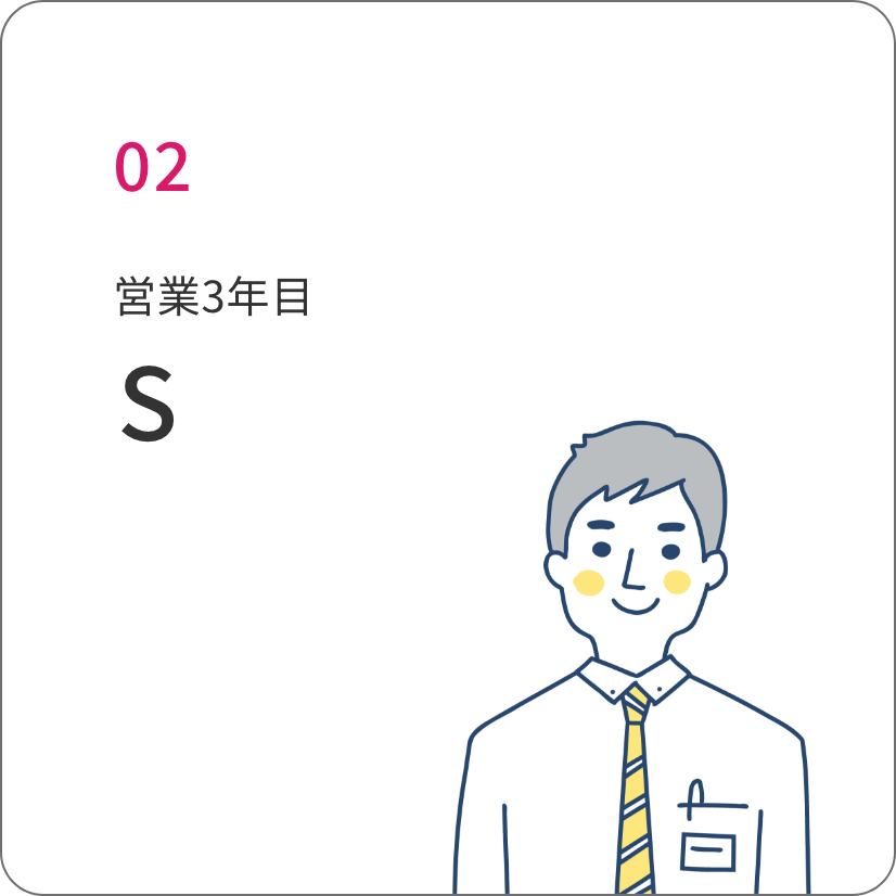 営業3年目 S