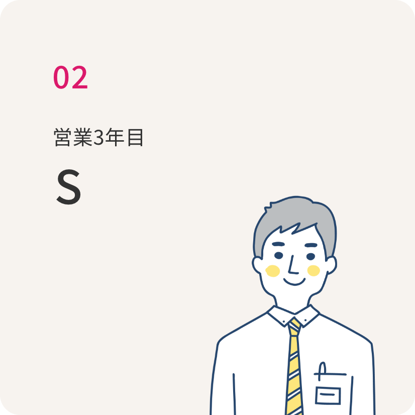 営業3年目 S